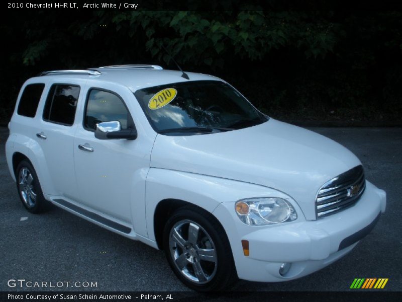 Arctic White / Gray 2010 Chevrolet HHR LT