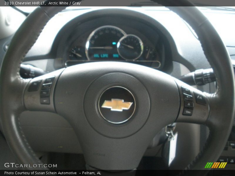 Arctic White / Gray 2010 Chevrolet HHR LT