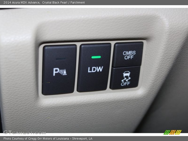 Crystal Black Pearl / Parchment 2014 Acura MDX Advance