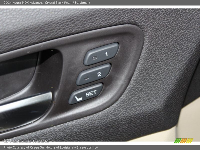 Crystal Black Pearl / Parchment 2014 Acura MDX Advance