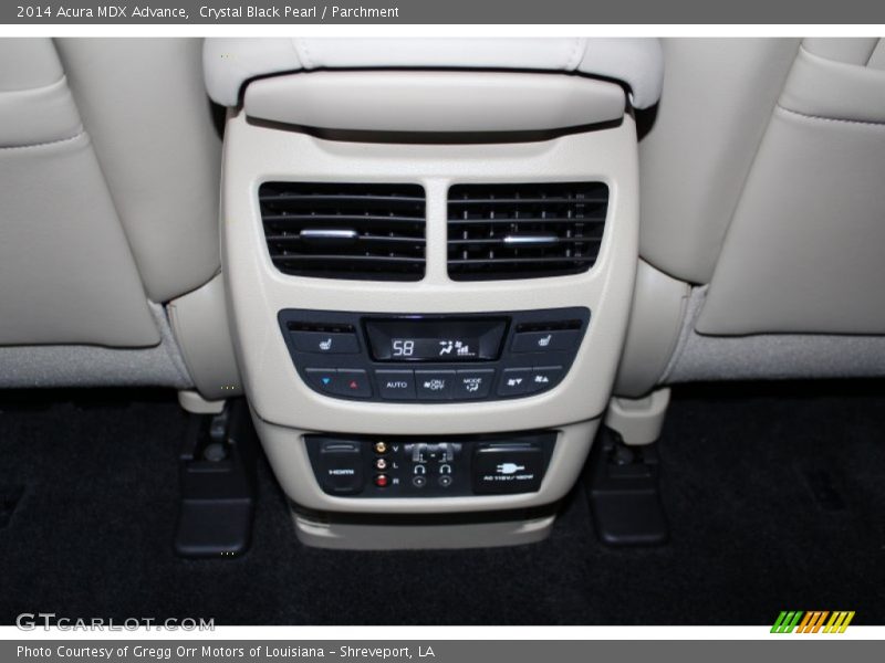Crystal Black Pearl / Parchment 2014 Acura MDX Advance