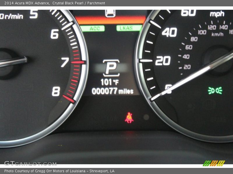 Crystal Black Pearl / Parchment 2014 Acura MDX Advance