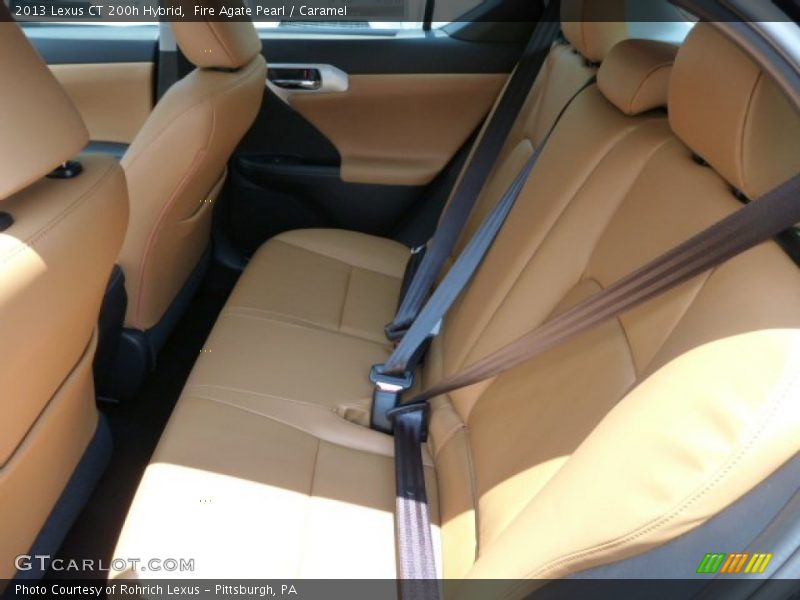 Fire Agate Pearl / Caramel 2013 Lexus CT 200h Hybrid