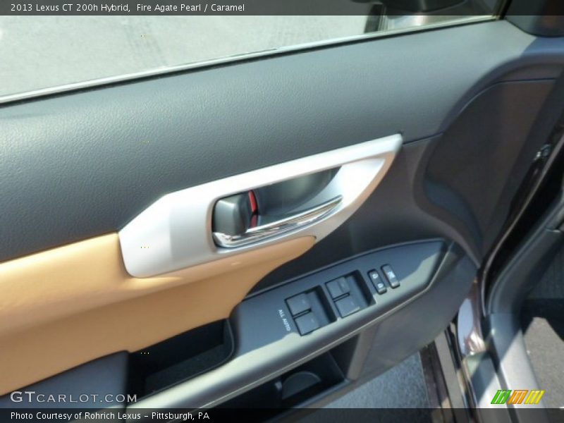 Fire Agate Pearl / Caramel 2013 Lexus CT 200h Hybrid