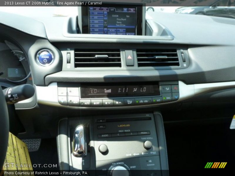 Fire Agate Pearl / Caramel 2013 Lexus CT 200h Hybrid