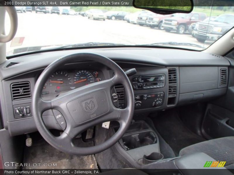 Dark Garnet Red Pearl / Dark Slate Gray 2001 Dodge Durango SLT 4x4