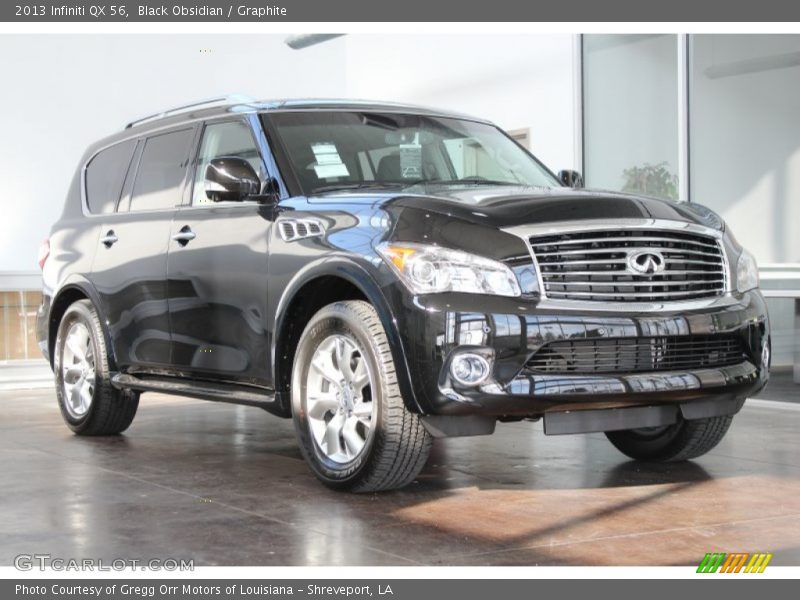 Black Obsidian / Graphite 2013 Infiniti QX 56