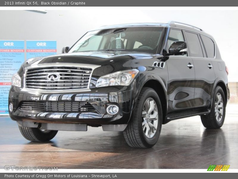 Black Obsidian / Graphite 2013 Infiniti QX 56