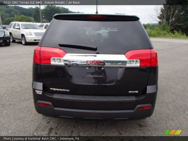 Iridium Metallic / Jet Black 2013 GMC Terrain SLE AWD