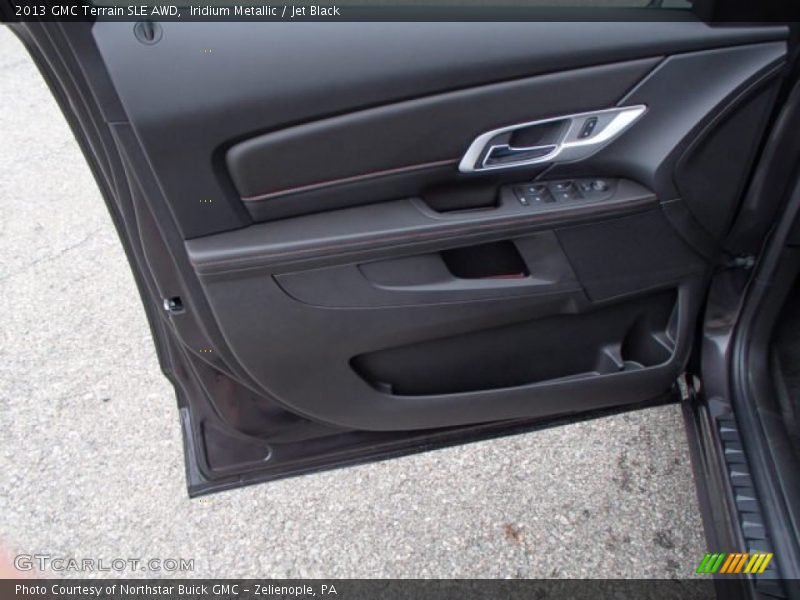 Iridium Metallic / Jet Black 2013 GMC Terrain SLE AWD