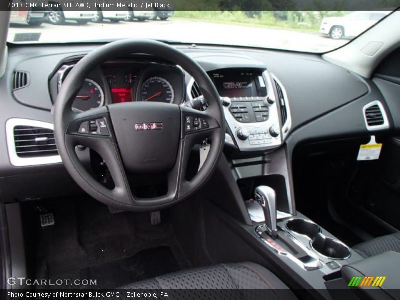 Iridium Metallic / Jet Black 2013 GMC Terrain SLE AWD
