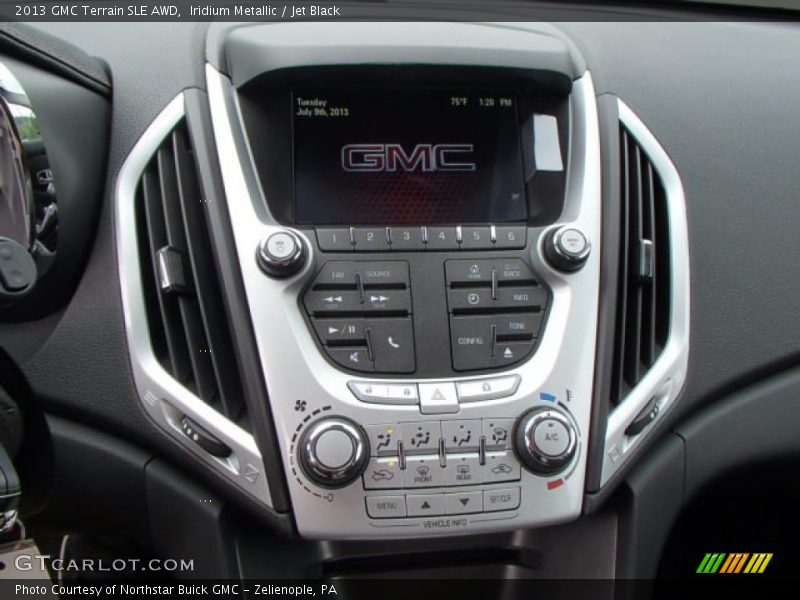 Iridium Metallic / Jet Black 2013 GMC Terrain SLE AWD