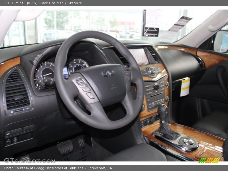 Black Obsidian / Graphite 2013 Infiniti QX 56
