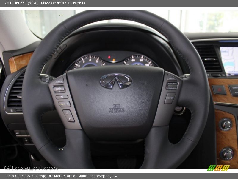 Black Obsidian / Graphite 2013 Infiniti QX 56