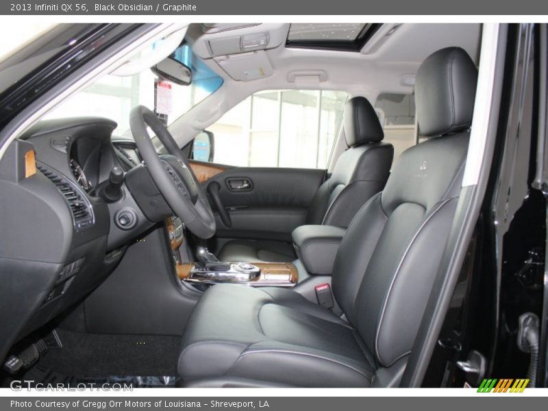 Black Obsidian / Graphite 2013 Infiniti QX 56