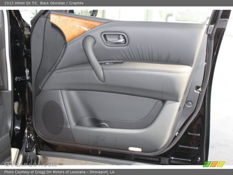 Black Obsidian / Graphite 2013 Infiniti QX 56