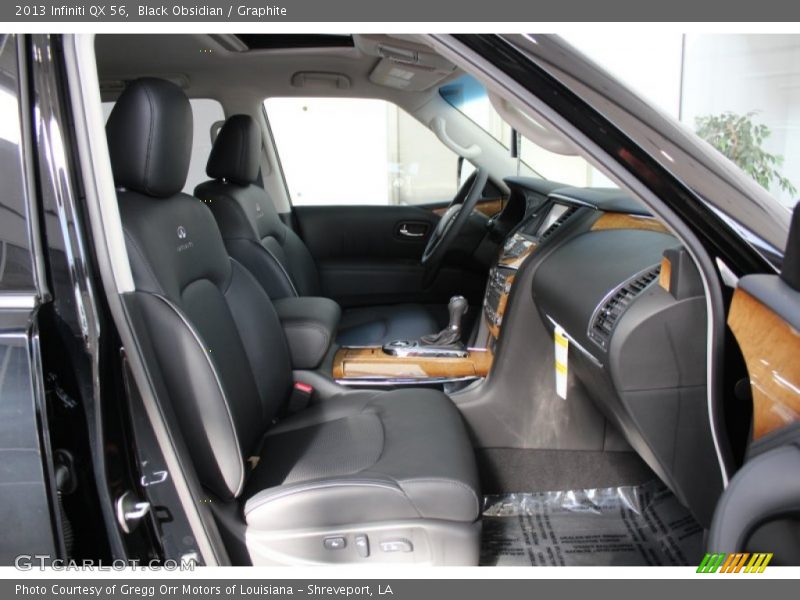 Black Obsidian / Graphite 2013 Infiniti QX 56