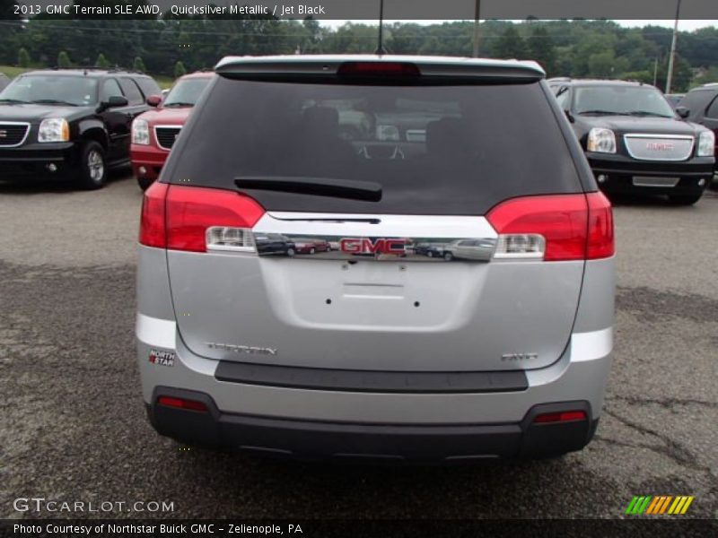 Quicksilver Metallic / Jet Black 2013 GMC Terrain SLE AWD
