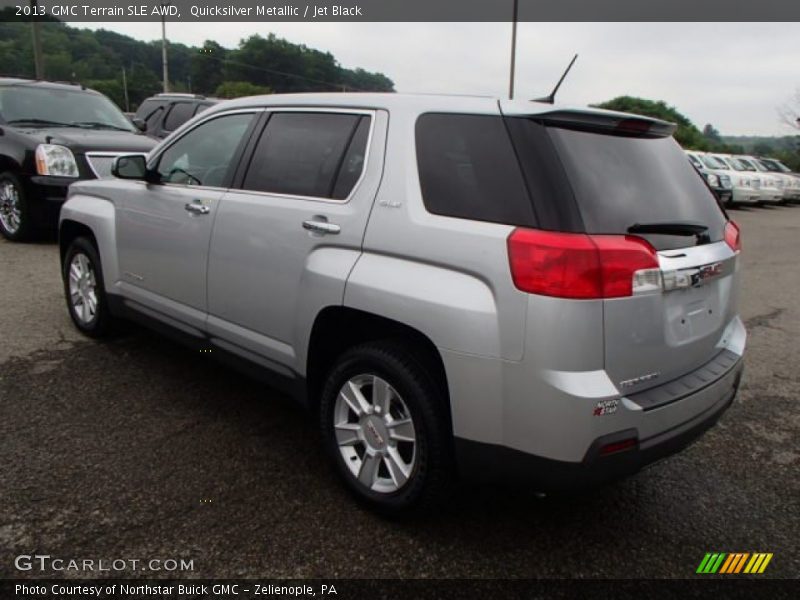 Quicksilver Metallic / Jet Black 2013 GMC Terrain SLE AWD