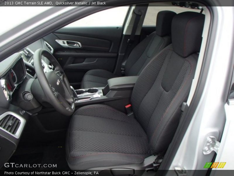 Quicksilver Metallic / Jet Black 2013 GMC Terrain SLE AWD