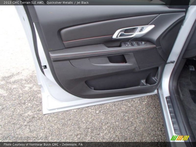 Quicksilver Metallic / Jet Black 2013 GMC Terrain SLE AWD