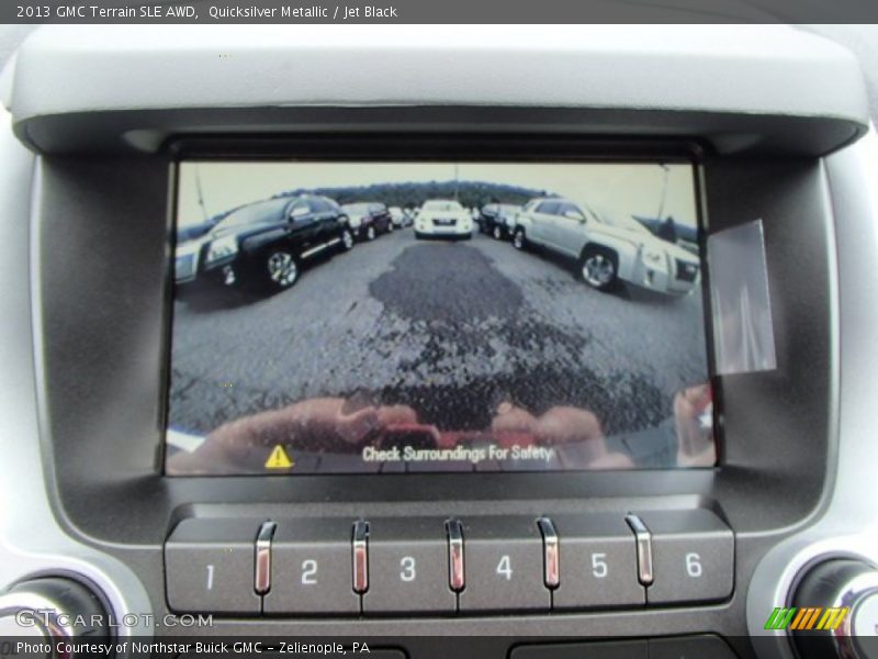 Quicksilver Metallic / Jet Black 2013 GMC Terrain SLE AWD