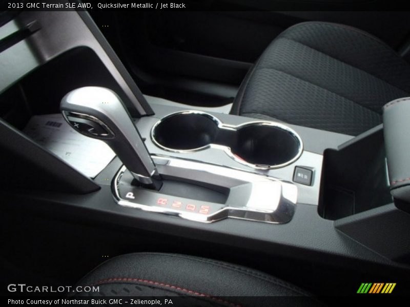 Quicksilver Metallic / Jet Black 2013 GMC Terrain SLE AWD