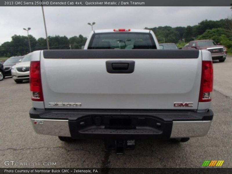 Quicksilver Metallic / Dark Titanium 2013 GMC Sierra 2500HD Extended Cab 4x4