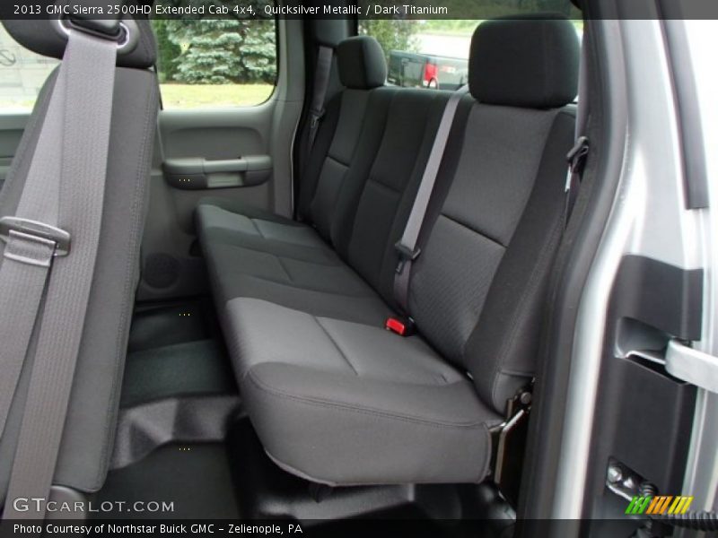 Quicksilver Metallic / Dark Titanium 2013 GMC Sierra 2500HD Extended Cab 4x4