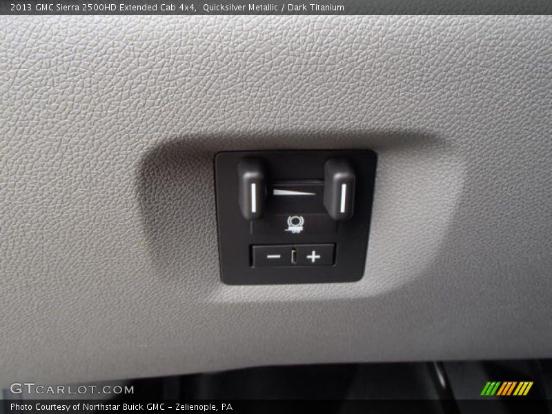 Quicksilver Metallic / Dark Titanium 2013 GMC Sierra 2500HD Extended Cab 4x4