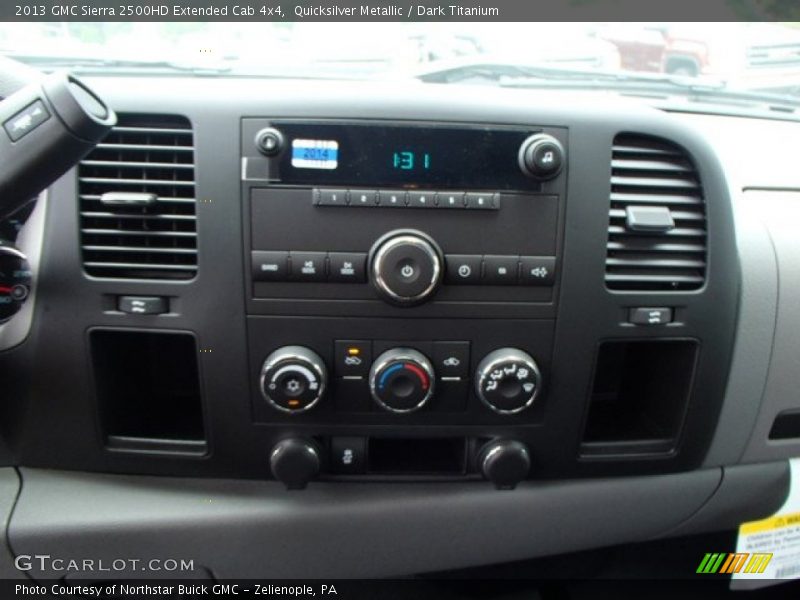 Quicksilver Metallic / Dark Titanium 2013 GMC Sierra 2500HD Extended Cab 4x4