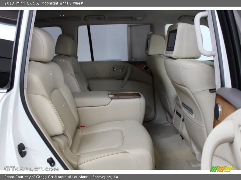 Moonlight White / Wheat 2013 Infiniti QX 56
