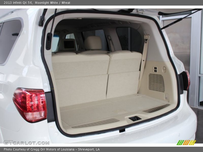 Moonlight White / Wheat 2013 Infiniti QX 56