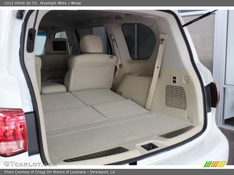 Moonlight White / Wheat 2013 Infiniti QX 56