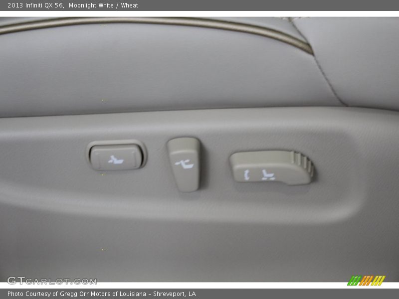 Moonlight White / Wheat 2013 Infiniti QX 56