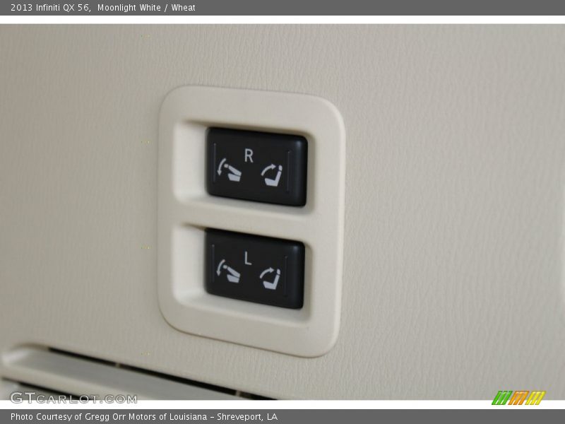 Moonlight White / Wheat 2013 Infiniti QX 56