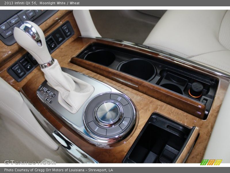 Moonlight White / Wheat 2013 Infiniti QX 56