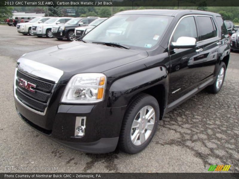 Carbon Black Metallic / Jet Black 2013 GMC Terrain SLE AWD