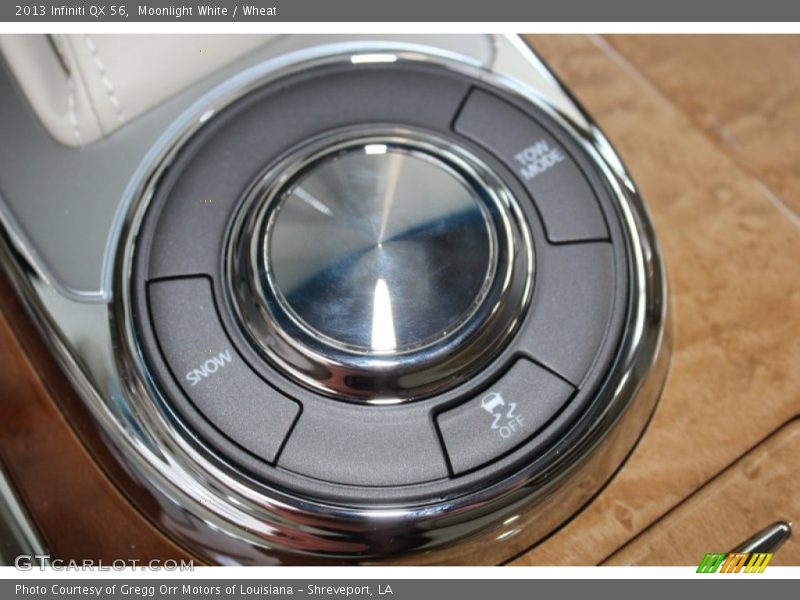 Moonlight White / Wheat 2013 Infiniti QX 56