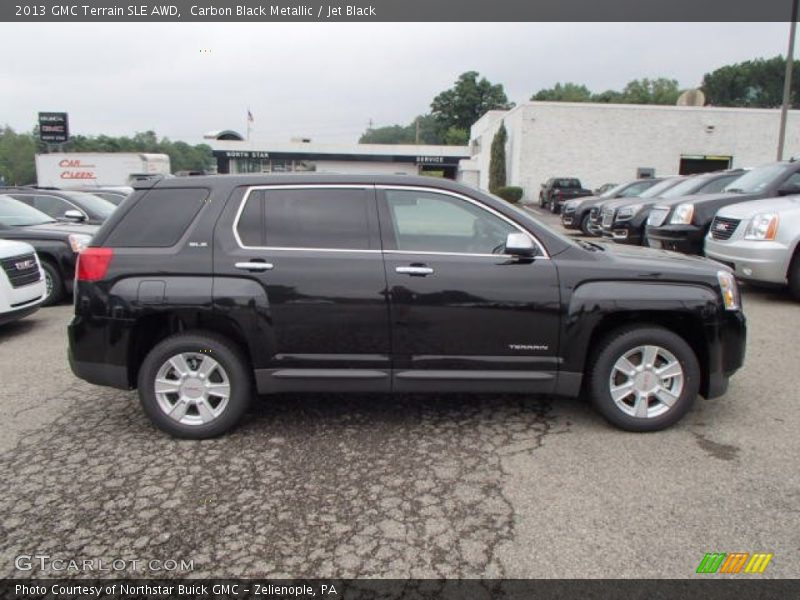 Carbon Black Metallic / Jet Black 2013 GMC Terrain SLE AWD