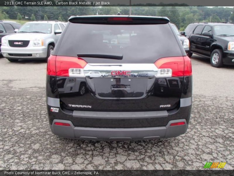Carbon Black Metallic / Jet Black 2013 GMC Terrain SLE AWD