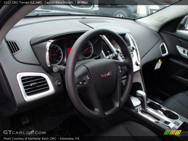 Carbon Black Metallic / Jet Black 2013 GMC Terrain SLE AWD