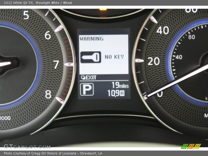 Moonlight White / Wheat 2013 Infiniti QX 56