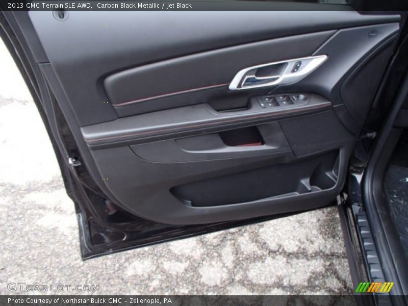 Carbon Black Metallic / Jet Black 2013 GMC Terrain SLE AWD
