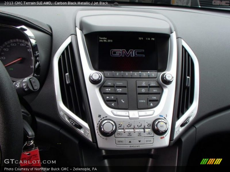 Carbon Black Metallic / Jet Black 2013 GMC Terrain SLE AWD