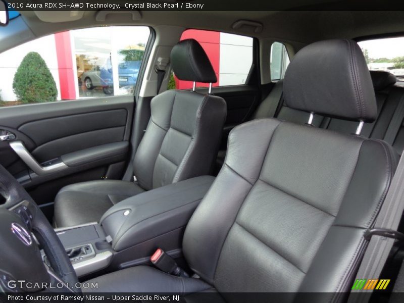 Crystal Black Pearl / Ebony 2010 Acura RDX SH-AWD Technology