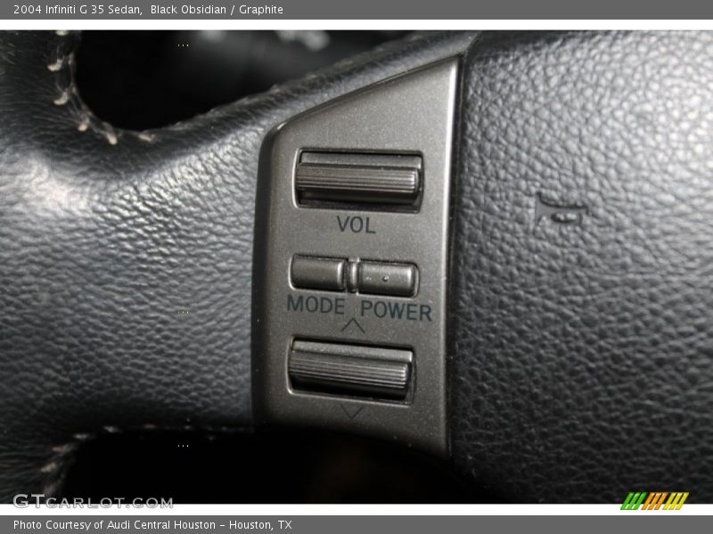 Black Obsidian / Graphite 2004 Infiniti G 35 Sedan