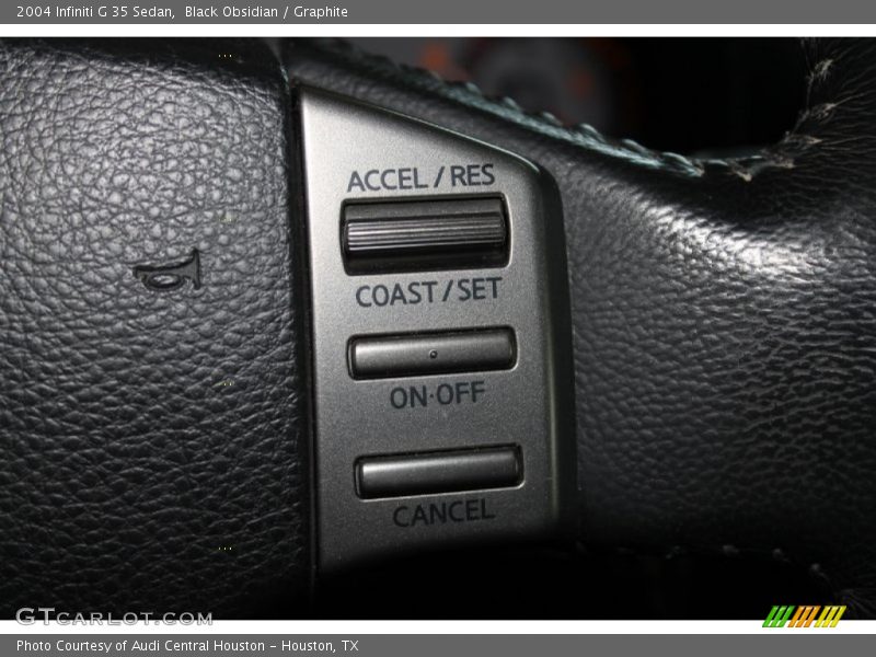 Black Obsidian / Graphite 2004 Infiniti G 35 Sedan