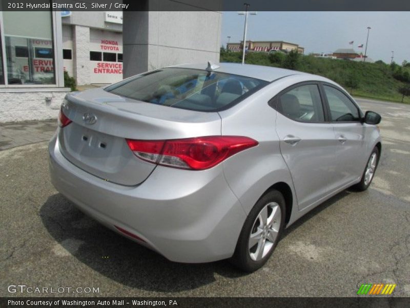 Silver / Gray 2012 Hyundai Elantra GLS