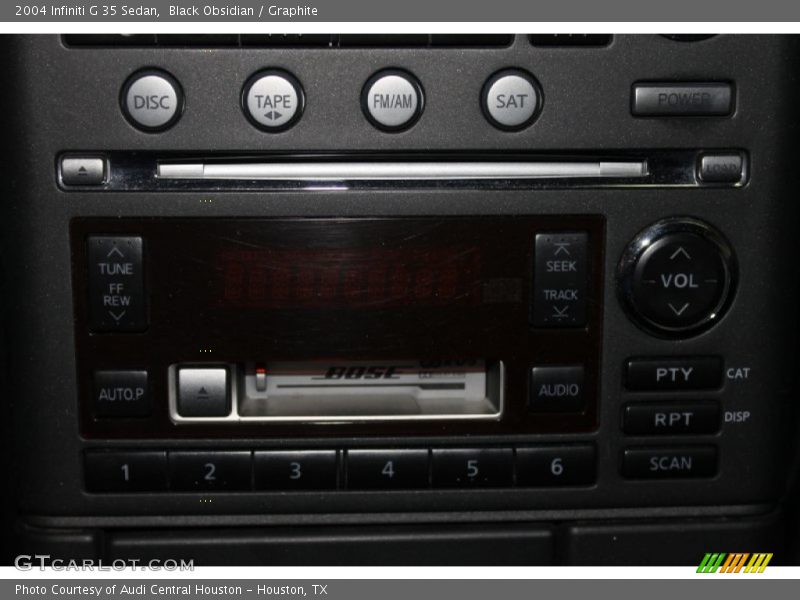 Black Obsidian / Graphite 2004 Infiniti G 35 Sedan